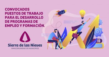 CONVOCADOS PUESTOS DE TRABAJO PARA EL DESARROLLO DE PROGRAMAS DE EMPLEO Y FORMACIÓN.
